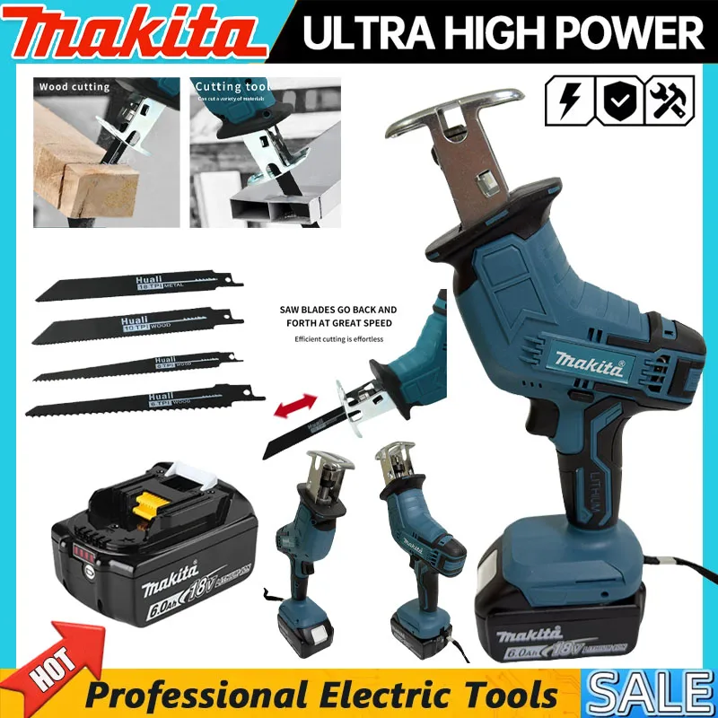 Metal Saw Reciprocating - Makita Cordless Electric Reciprocating Saw Wood