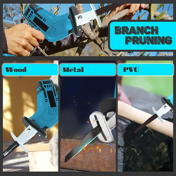 Cordless Reciprocating Saw for – Metal Saw Reciprocating recenzja i cena