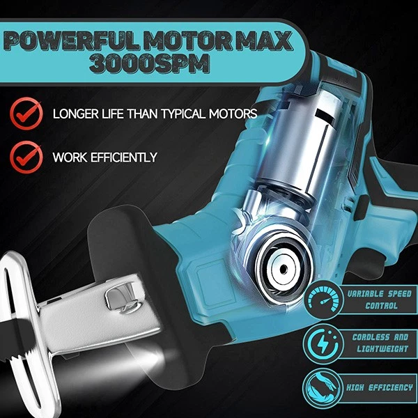 Cordless Reciprocating Saw for – Metal Saw Reciprocating recenzja i cena
