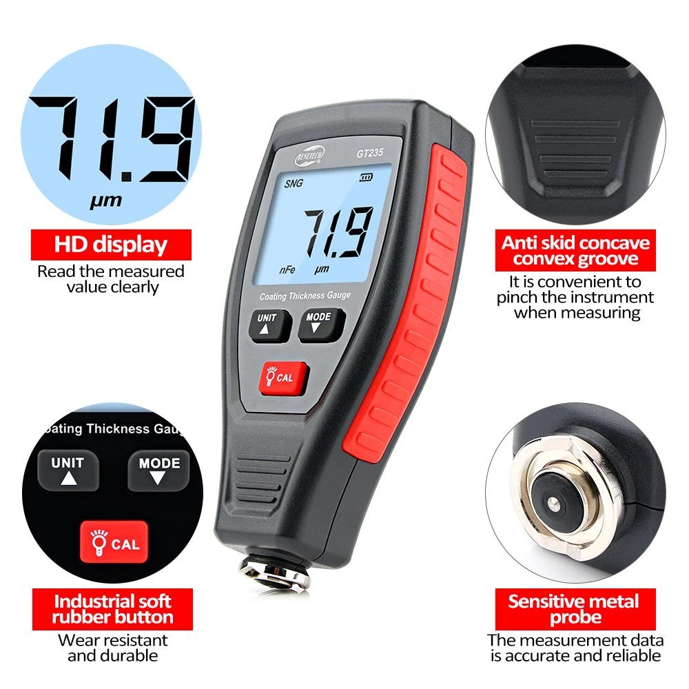 RZ Coating Thickness Gauge Pai – Paint Thickness Gauge recenzja i cena