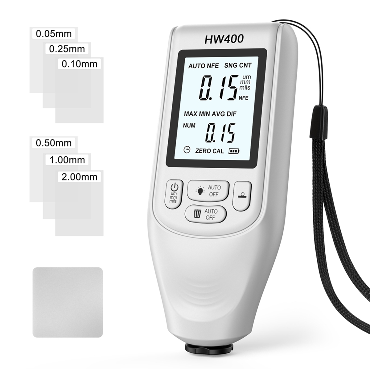 A06K Automatic HW400 Car Paint – Paint Thickness Gauge recenzja i cena