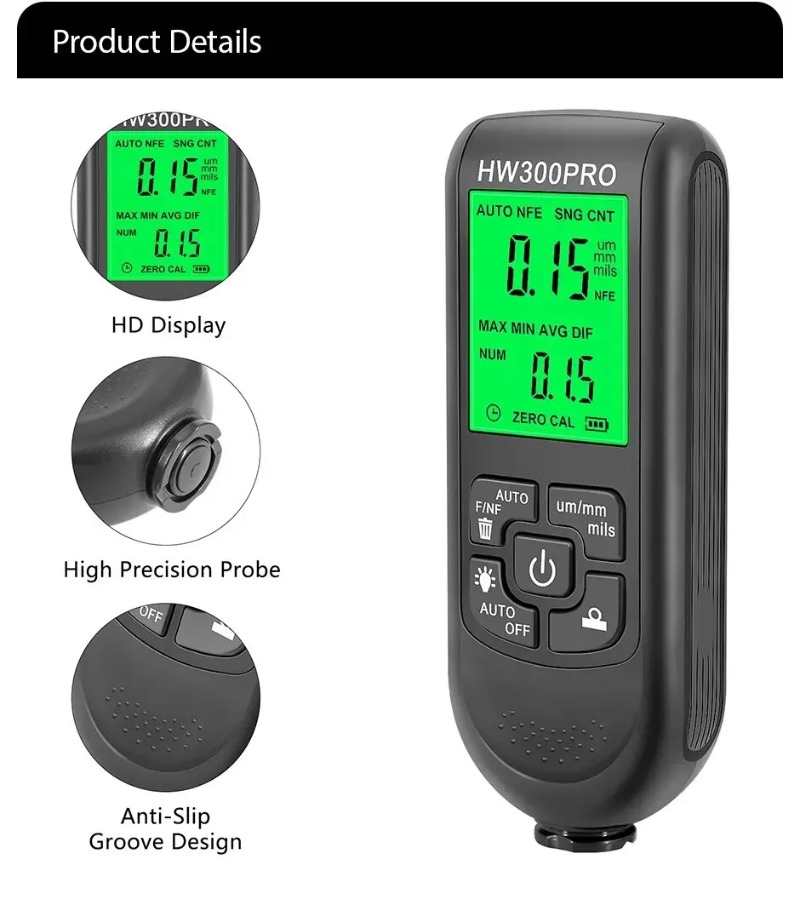 NEW HW-300PRO Car Paint Film A – Paint Thickness Gauge recenzja i cena