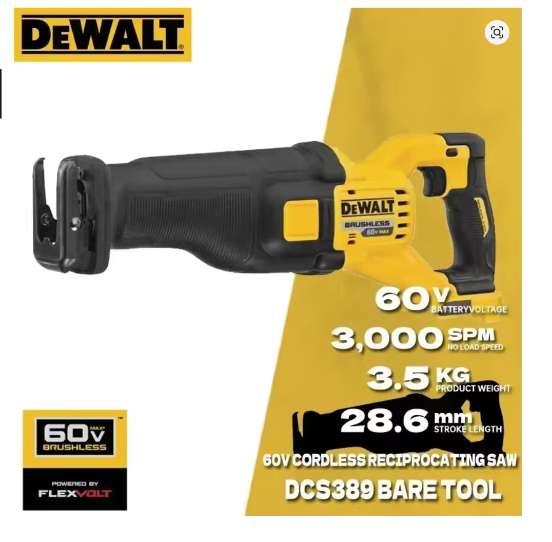 DeWalt 20V brushless lithium-i – Metal Saw Reciprocating recenzja i cena