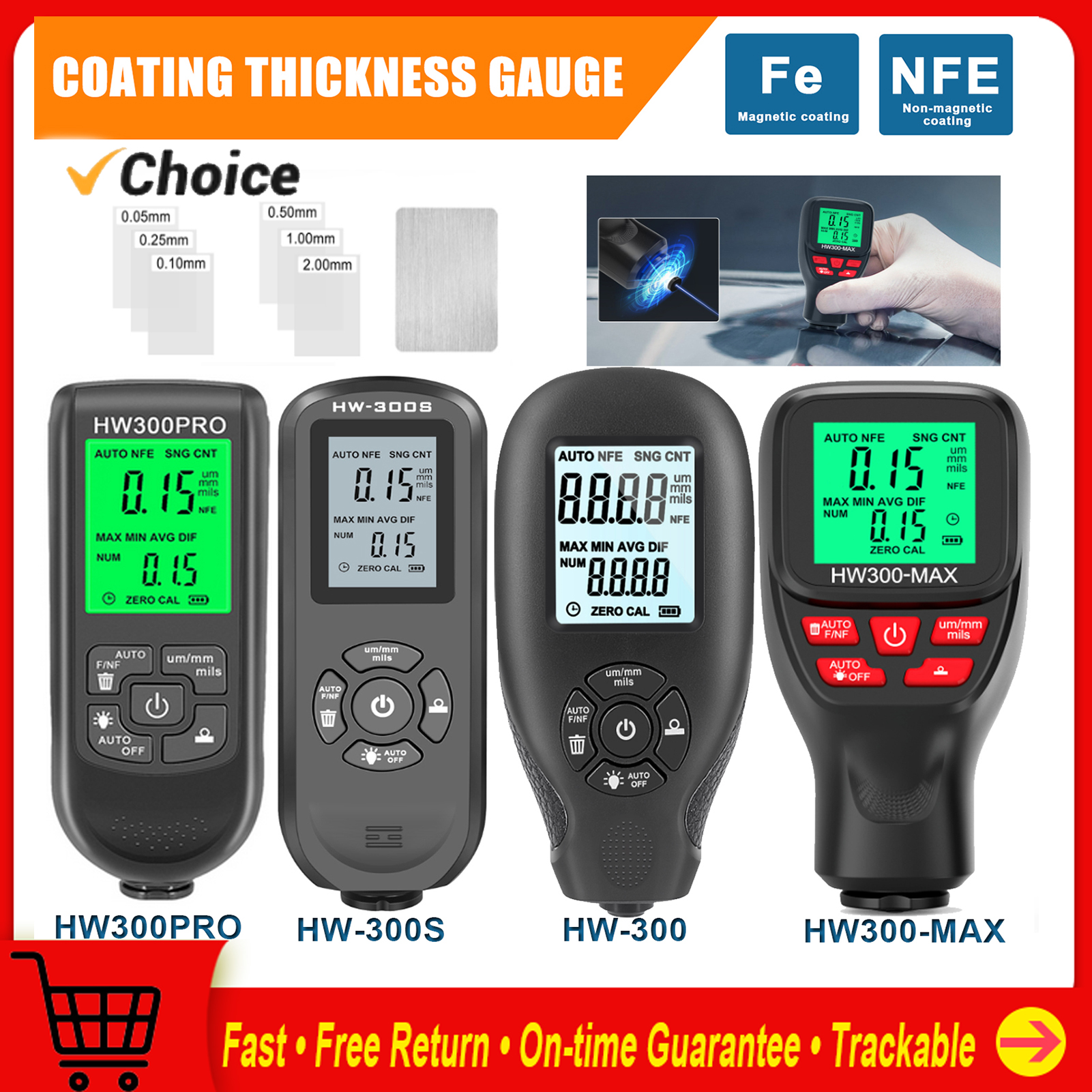 0-2000UM Thickness Gauge Digit – Paint Thickness Gauge recenzja i cena