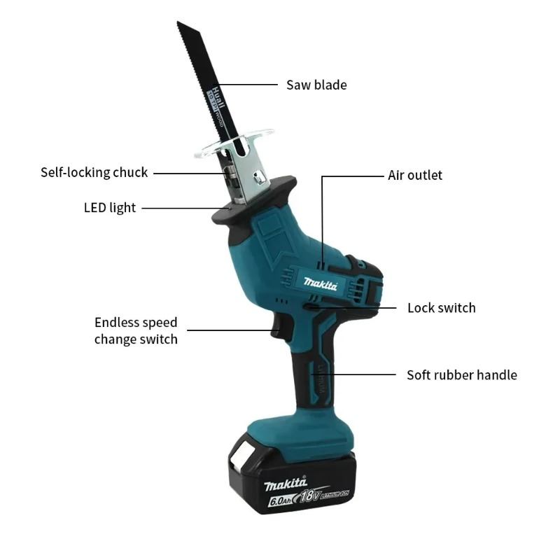 Makita ML-505 Cordless Recipro – Metal Saw Reciprocating recenzja i cena