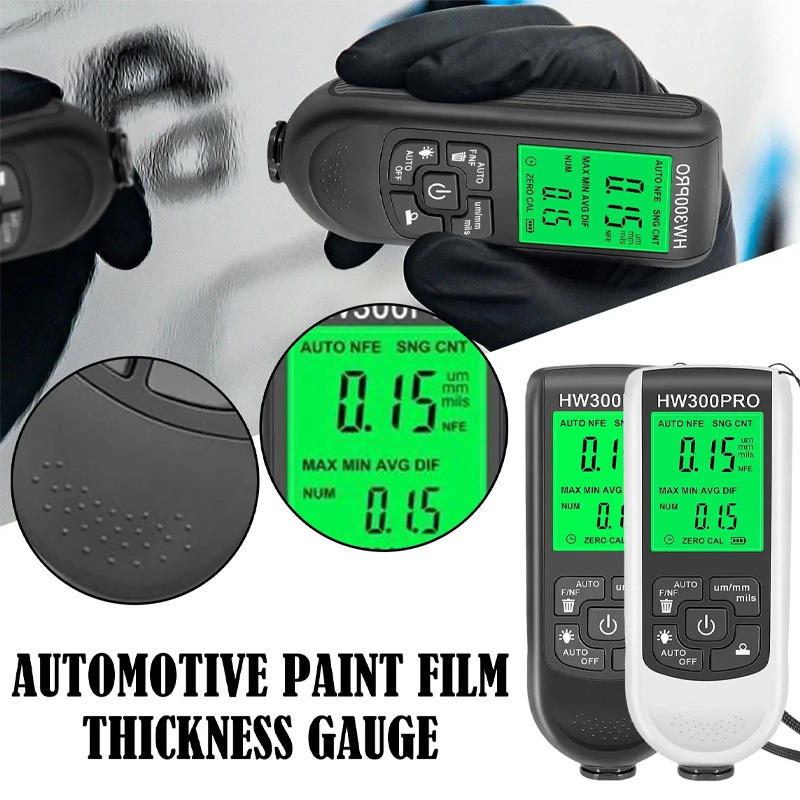HW-300PRO Car Paint Film Autom – Paint Thickness Gauge recenzja i cena